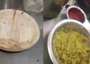 VIDEO: कर्नाटक विधानसभा की कैंटीन का बुरा हाल, खाने की प्लेटों पर मिले कॉकरोच, यहां मंत्री-IAS खाते हैं खाना