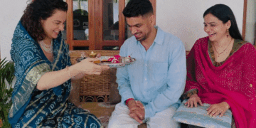 Kriti Sanon & Nupur Sanon Rakshabandhan Celebration