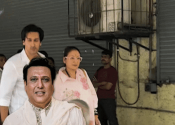 Sunita Ahuja and Yashvardhan Ahuja Spotted at Mumbai Family Court