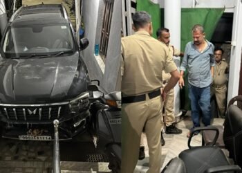 शराब के नशे में चला रहा था गाड़ी, बेकाबू स्कॉर्पियो घर में जा घुसी; देखें CCTV में मंजर