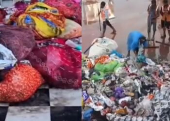 कांवड़िए लौटे और हरिद्वार में गंगा नदी के घाटों पर छोड़ गए 7 हजार मीट्रिक टन कचरा! सफाई में जुटा प्रशासन