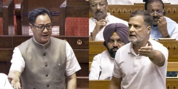 किरण रिजिजू और राहुल गांधी की फिर हुई बातचीत, महिला आरक्षण और परिसीमन बिल पर हुई चर्चा