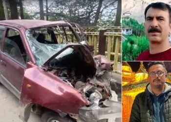 शिमला में दर्दनाक मंजर, ऑल्टो और टैंकर की भिड़ंत में 2 पुलिस जवानों की मौत