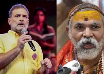 मनुस्मृति पर बयान देकर फंसे राहुल गांधी, स्वामी अविमुक्तेश्वरानंद बोले- ‘माफी मांगे नहीं तो कांग्रेस के बहिष्कार की मुहिम चलाएंगे’