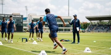 team india players undergo fitness test at bengaluru centre of excellence