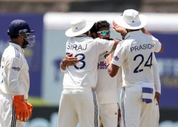 ind vs sl test india secures massive victory over sri lanka in galle manav suthar 6 wicket haul