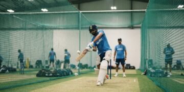 team india begins indoor nets session for asian games 2026