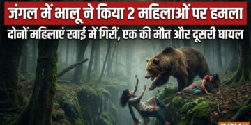 उत्तराखंड में भालू के हमले से बचने के चक्कर में गहरी खाई में गिरी 2 महिलाएं, एक की मौत