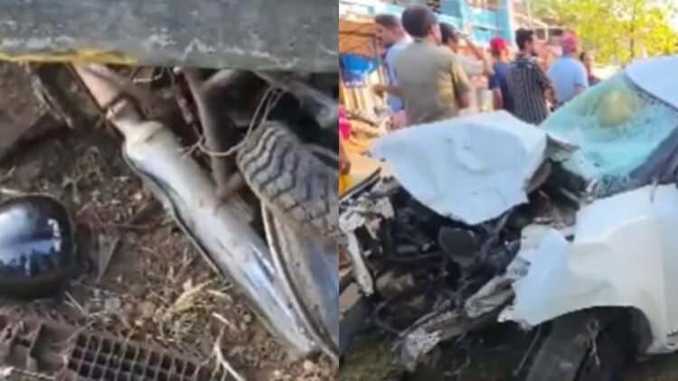 शादी समारोह से लौट रहे थे तभी हुआ हादसा, 3 साल के बेटे सहित दंपति की मौत