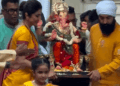गणपति उत्सव, शिल्पा ने पैपराजी संग किया डांस:गोविंदा ने मांगी बेटे के लिए मन्नत; संजय दत्त ने घायल फोटोग्राफर का पूछा हाल, अजय देवगन लालबागचा राजा पहुंचे