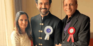 नेशनल अवॉर्ड जीतकर भावुक कार्तिक आर्यन:कहा- ऐसे माहौल में एक्टर बनने का सपना देखा, जहां लोग हंसते हैं; छोटे शहर के लड़के का सपना पूरा हुआ