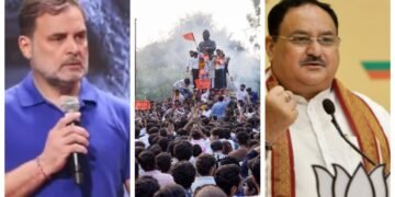 ‘गूंज’ नहीं, केवल ‘धमाका’, DUSU चुनाव में ABVP की जीत के बाद भाजपा ने राहुल गांधी पर साधा निशाना