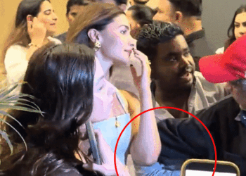 आलिया भट्ट के बॉडीगार्ड ने फैन को किया साइड:सेल्फी लेने करीब पहुंच गया था शख्स, एक्ट्रेस दूसरे फैन्स के साथ तस्वीरें खिंचवा रही थीं