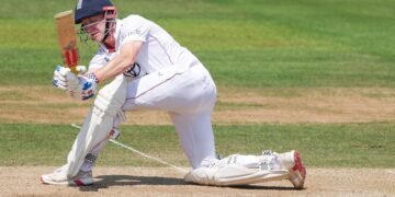 harry brook makes history completes 1000 test runs against pakistan in record time