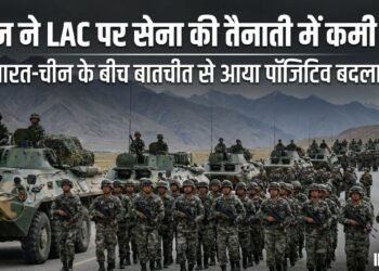 चीन ने LAC पर सेना की तैनाती में कमी की लेकिन खतरा बरकरार, रक्षा मंत्रालय की रिपोर्ट में खुलासा