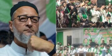 ‘महिलाओं को राजनीति में लाओ’ का नारा… और अपनी महिला अध्यक्ष को दूसरे मंच पर धकेल दिया! कानपुर में AIMIM के डबल स्टैंडर्ड का Video