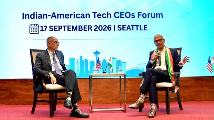 अमेरिका में इंडियन अमेरिकन टेक CEOs फोरम का आयोजन, सत्य नडेला बोले- भारत के साथ सिएटल टेक कम्युनिटी के रिश्ते हो रहे मजबूत