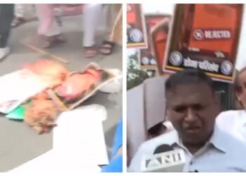 हिरासत में लिए गए कांग्रेस नेता उदित राज, दिल्ली में RSS मुख्यालय के बाहर मनुस्मृति की प्रतियां जलाईं थीं