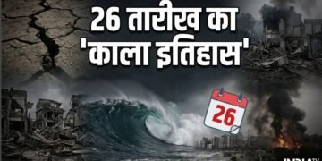 26 तारीख और तबाही का कालयोग! भूकंप से लेकर हादसों तक, दुनिया ने देखीं बड़ी आपदाएं
