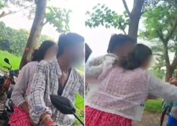 जमुई जैसे मामला फिर आया सामने…, श्रद्धालु युवक-युवती के साथ बीच सड़क पर बदसलूकी और मारपीट