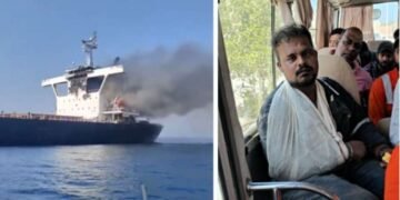 ओमान तट के पास कमर्शियल जहाज पर हमला, एक भारतीय की मौत, 19 को बचाया गया, MEA ने की निंदा