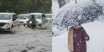 बारिश ने मचाई तबाही! 14 राज्यों में अलर्ट, UP-बिहार से छत्तीसगढ़ तक बाढ़ का खतरा, पहाड़ों पर बर्फबारी