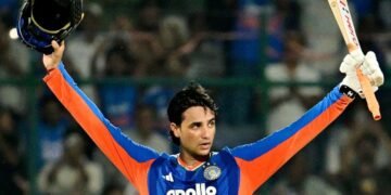 abhishek sharma smashes fifty against pakistan in asian games 2026