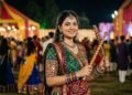 dandiya look photos created using chatgpt prompts without changing face