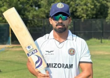 मिजोरम के Chinmay Sutar ने Ranji Trophy में नाबाद 400 रन बनाकर रचा इतिहास