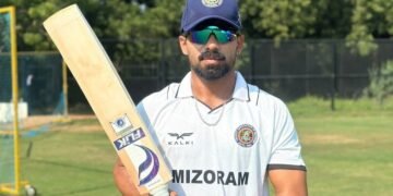 मिजोरम के Chinmay Sutar ने Ranji Trophy में नाबाद 400 रन बनाकर रचा इतिहास