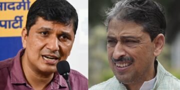 CEC ज्ञानेश कुमार के खिलाफ प्रदर्शन को लेकर AAP-कांग्रेस में छिड़ी जंग! एक-दूसरे पर ही बरस पड़े दोनों के नेता