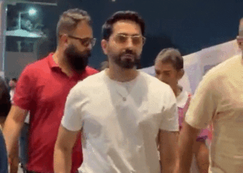 जयपुर पहुंचे आयुष्मान खुराना और सारा अली खान:परकोटा में कल होगा मूवी ‘उड़ता तीर’ का प्रमोशन; चोखी ढाणी में राजस्थानी अंदाज में दिखेगी जोड़ी