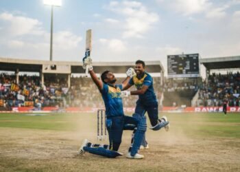 second highest successful odi run chase as sri lanka defeat england