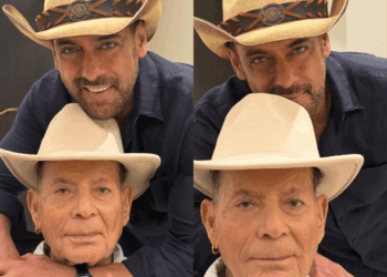 Salman Khan Shares Matching Cowboy Hat Photos With Salim Khan