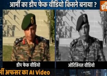 लेफ्टिनेंट जनरल गिरीश कालिया का AI डीपफेक वायरल, अरुणाचल में चीनी कब्जे का दावा निकला फर्जी