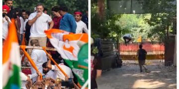I.N.D.I.A. Bloc Protest Live: हिरासत में सौरव दास-आशुतोष रांका, राहुल गांधी ने सांसदों को चाय पर बुलाया