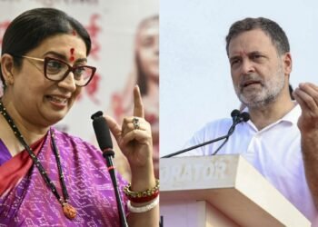 स्मृति ईरानी का राहुल गांधी पर महिलाओं के प्रति व्यवहार को लेकर तीखा हमला, बोलीं- “ओछी बातें करते हैं”
