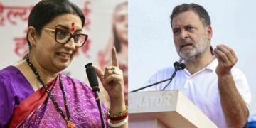 स्मृति ईरानी का राहुल गांधी पर महिलाओं के प्रति व्यवहार को लेकर तीखा हमला, बोलीं- “ओछी बातें करते हैं”