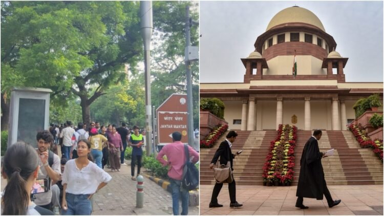 जंतर-मंतर को प्रदर्शन स्थलों की सूची से हटाने के फैसले को सुप्रीम कोर्ट में चुनौती, दिल्ली पुलिस के आदेश पर उठे सवाल