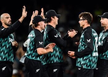 glenn phillips century leads new zealand to big win over india