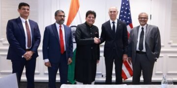 अमेरिकी कंपनियों के टॉप अधिकारियों के साथ पीयूष गोयल की बैठक, भारत में निवेश के मौकों पर हुई चर्चा