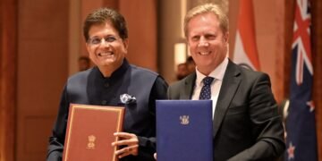 India-New Zealand FTA 20 अक्टूबर से होगा लागू, भारत के सभी सामानों को मिलेगी 100% टैरिफ छूट