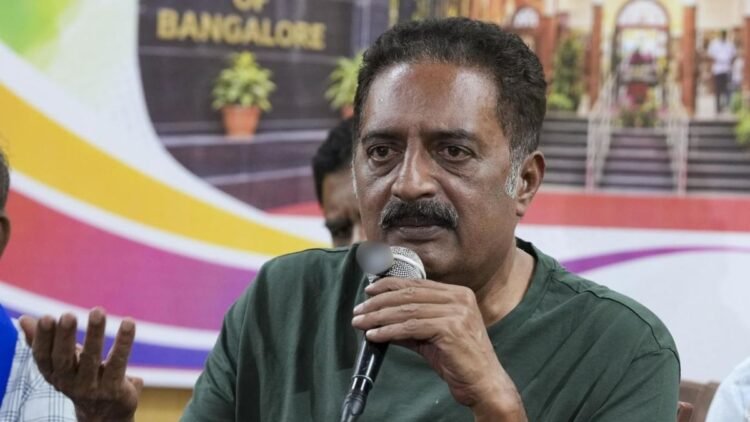 एक्टर प्रकाश राज का ऐलान- “SIR के खिलाफ 23 अक्टूबर को पूरे राज्य में जनता मार्च निकाला जाएगा”