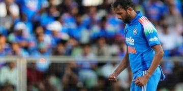 prasidh krishna ruled out of third odi as anshul kamboj joins india squad