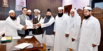 रेस कोर्स मस्जिद और कब्रिस्तान के संरक्षण की मांग, किरेन रिजिजू से मिला जमीयत उलमा-ए-हिंद का प्रतिनिधिमंडल