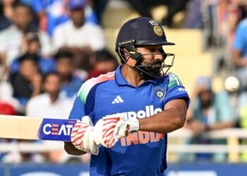 rohit sharma completes 10000 runs as opener in odi against west indies