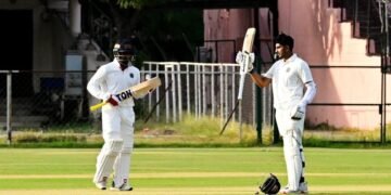 Rajasthan के Sachin Yadav और Karan Lamba ने ठोके 194 रन Railways के खिलाफ 338 रन की साझेदारी