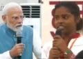 PM मोदी ने महिला कर्मी से कहा- ‘योगी जी को Thank You बोलो’, VIDEO हो रहा वायरल