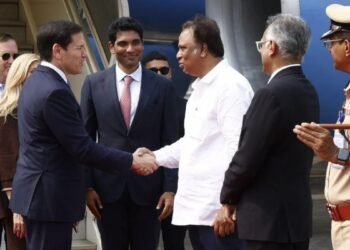 भारत पहुंचे अमेरिका के विदेश मंत्री मार्को रुबियो, मुंबई और जामनगर का करेंगे दौरा,एस जयशंकर से होगी मुलाकात